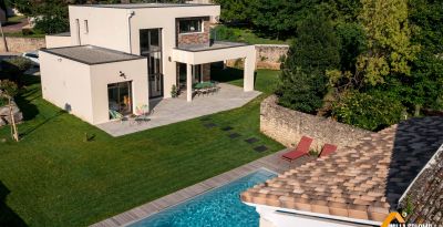 Villa cubique contemporaine